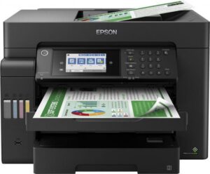 Купить МФУ струйный Epson L15150 (C11CH72404/505/506/403) A3+ Duplex Net WiFi черный - 4D-13892265 из реестра по лучшей цене