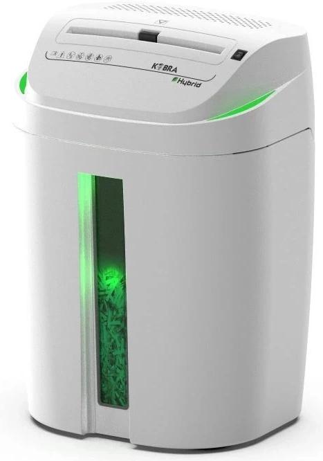 Шредер Kobra S4-Hybrid E/S серый (секр.Р-2) ленты 20лист. 40лтр. скрепки скобы пл.карты CD