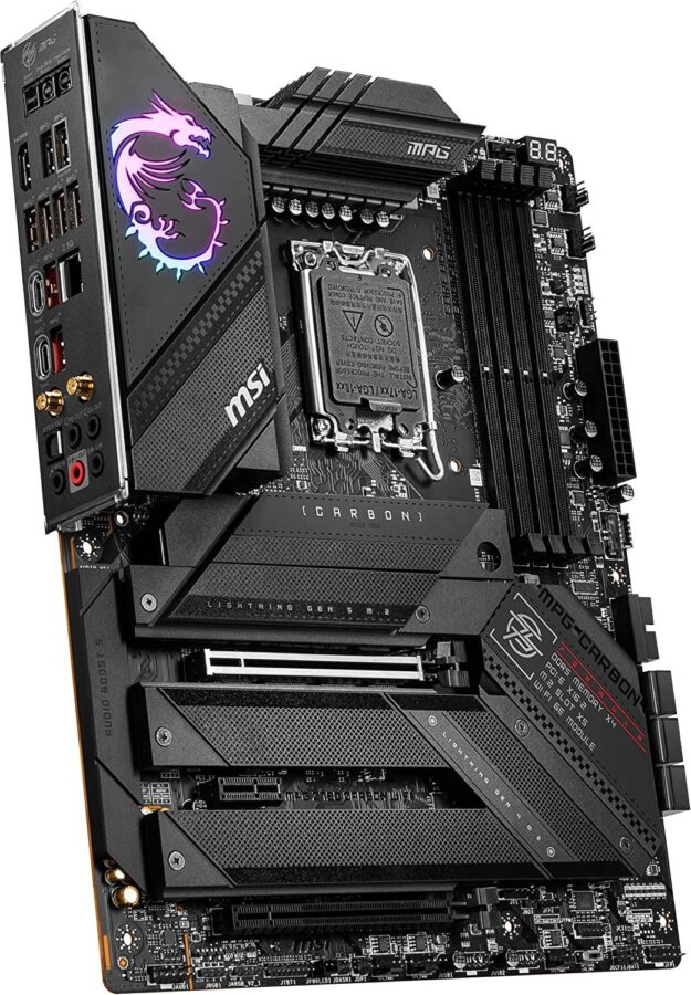 Материнская плата MSI MPG Z790 CARBON WIFI Soc-1700 Intel Z790 4xDDR5 ATX AC`97 8ch(7.1) 2.5Gg RAID+HDMI — изображение 3