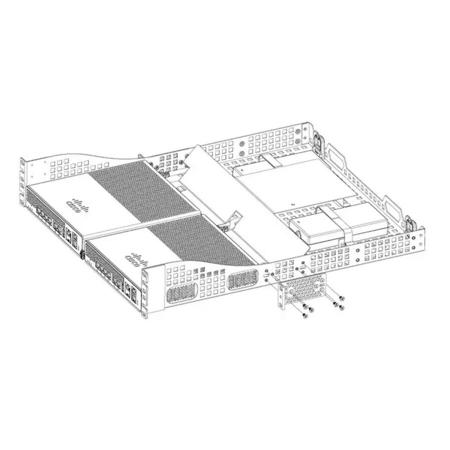 Крепление CISCO Rack Mount Bracket for Catalyst 9800 Series Wireless Controller, C9800L-RMNT= — изображение 3
