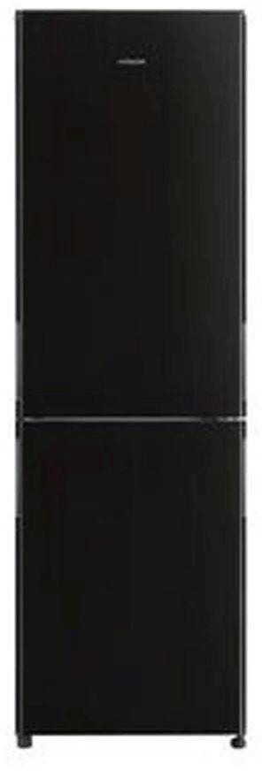 Холодильник Hitachi R-BG410PUC6 GBK 2-хкамерн. черный стекло инвертер