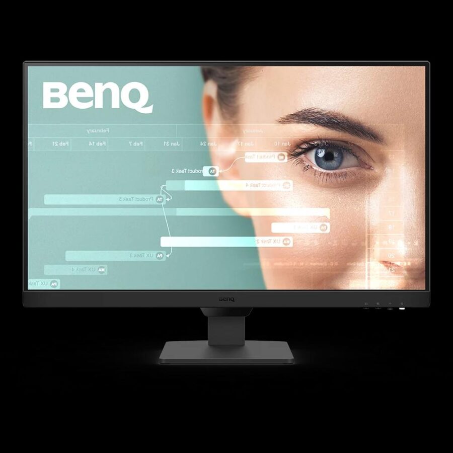 Мониторы/ Benq GW2490 23.8'', 1920x1080, IPS,  100Hz, 20M:1, 250cd, 5ms, 2*HDMI, DP, Speakers, Flicker-free;Low Blue Light, 3Y, Black — изображение 2