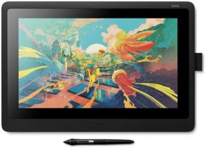 Купить Графический планшет-монитор Wacom Cintiq DTK1660K0B LED USB черный - 4D-15496170 из реестра по лучшей цене