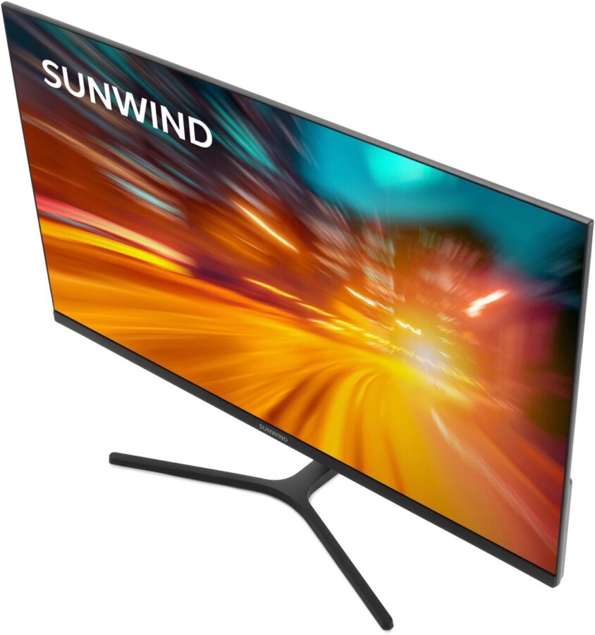 Монитор SunWind 27" SM-27FI401 черный IPS LED 1ms 16:9 HDMI матовая 250cd 178гр/178гр 1920x1080 180Hz G-Sync FreeSync DP FHD 4.2кг — изображение 4