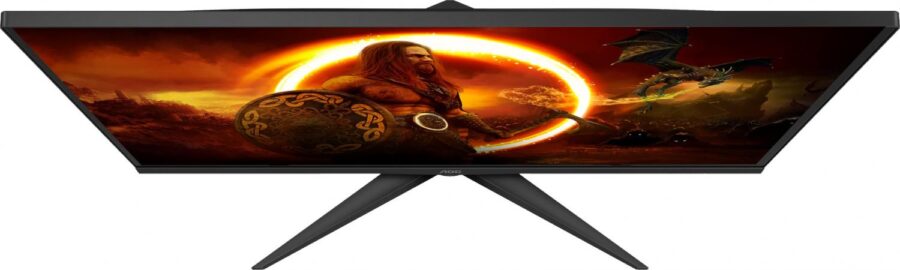 Монитор AOC 27" Gaming 27G2SAE черный/красный VA LED 16:9 HDMI M/M матовая 350cd 178гр/178гр 1920x1080 165Hz FreeSync Premium VGA DP FHD 4.63кг — изображение 4