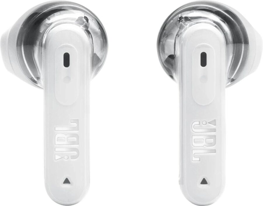 Гарнитура вкладыши JBL Tune Flex 2 Ghost Edition прозрачный/белый беспроводные bluetooth в ушной раковине (JBLTFLEX2GWHT) — изображение 4