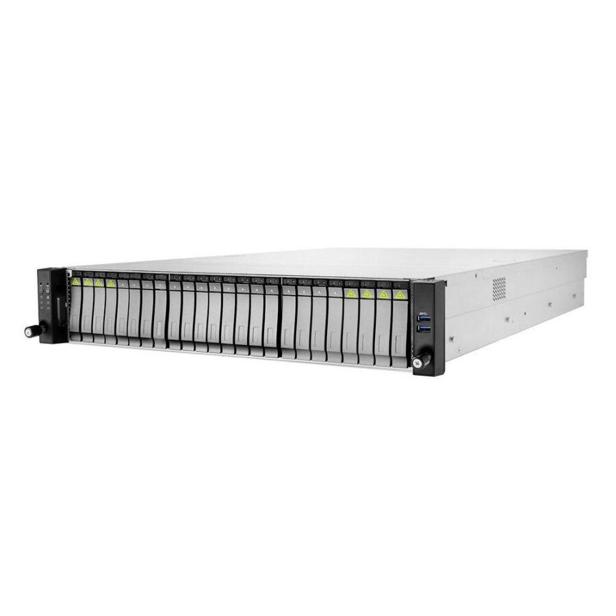 Компьютерный корпус IW-RS224-07 SLIMSAS BP 1200W*2/PDB/FAN 8038mm*4/ SLIMSAS*8 + SAS3 expander BP + rear 2.5" HDD module, tray with GRAY color without NVMe symbol mark/28"RAIL/power cord*2 — изображение 2
