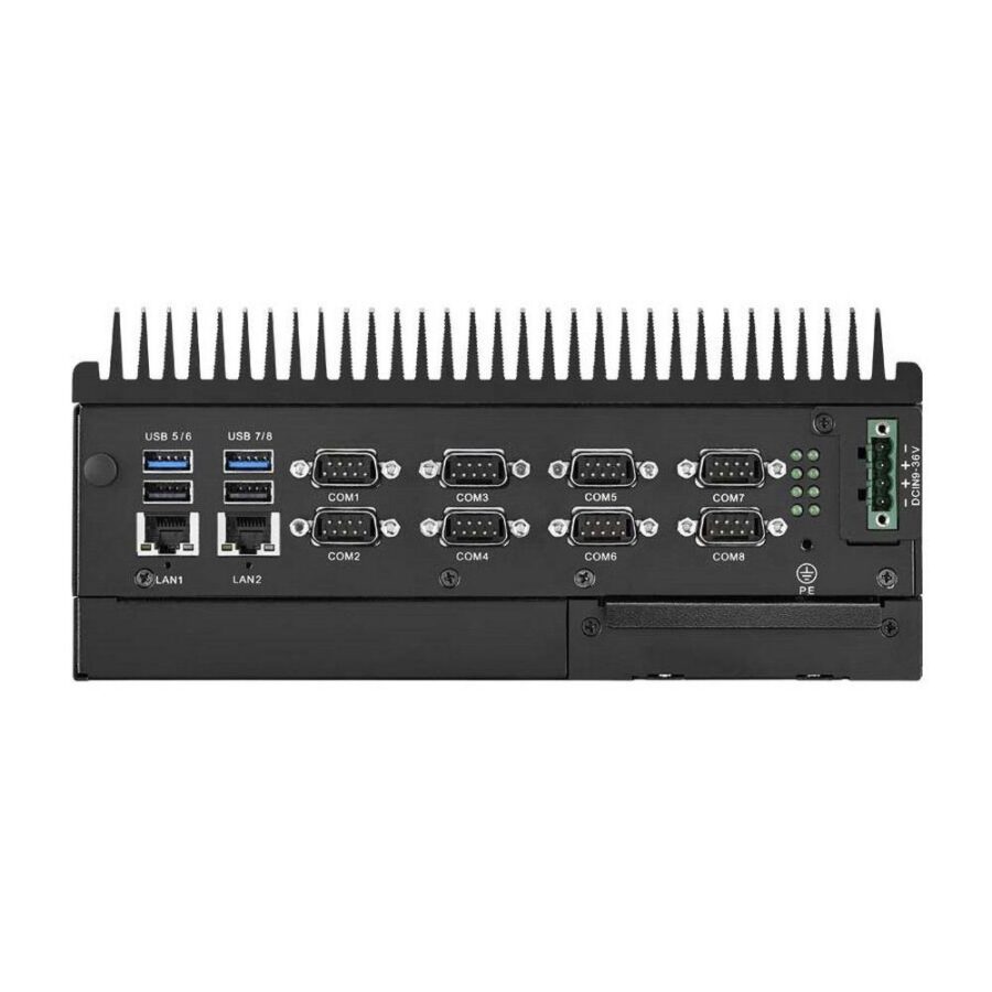 Платформа системного блока с ЦПУ Advantech ARK-3520L-U8A1E High performance Fanless Embedded Box PC CPU installed Intel Core i7-6820EQ 2.8ГГц CPU installed Intel Core i7-6820EQ 2.8ГГц, до 32Гб DDR4 RAM, VGA, HDMI, 2xGbE LAN, 8xCOM, 6xUSB 3.0, 2xUSB 2.0, D — изображение 3