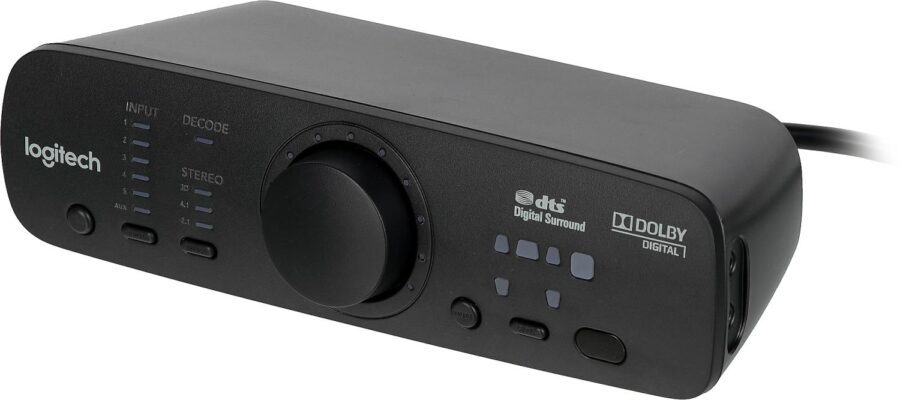 Колонки Logitech Z906 5.1 черный 1000Вт — изображение 4