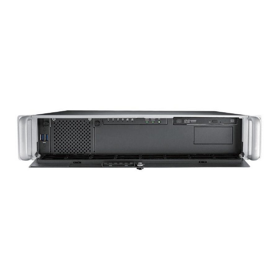 Корпус Advantech ACP-2020MB-50RE 2U Rackmount Chassis, ATX/mATX, отсеки: 2*2.5", 1x80mm fan, Размер (ШВГ) 482x88x398mm, PSU 500W ATX 80 Plus Bronze 1+1 Redundant — изображение 2