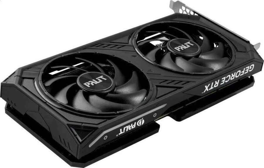 Видеокарта Palit PCI-E 4.0 RTX4060Ti DUAL NVIDIA GeForce RTX 4060TI 8Gb 128bit GDDR6 2310/18000 HDMIx1 DPx3 HDCP Ret — изображение 3