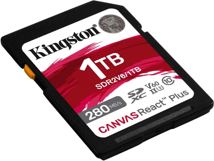 Флеш карта SDXC 1TB Kingston SDR2V6/1TB Canvas React Plus w/o adapter — изображение 2