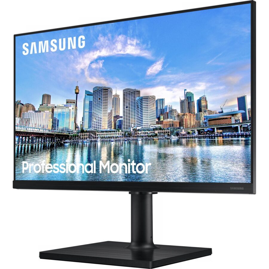 ЖК монитор Samsung F27T450FQI/ Samsung F27T450FQI 27" LCD IPS LED monitor, 1920x1080, 5(GtG)ms, 250 cd/m2, 178°/178°, MEGA DCR (static 1000:1), 75 Hrz, HDMIx2, DP, USB 2.0x2,VESA 100x100 mm, HDMI cable, HAS, внутренний БП, Flicker free, Windows 10, Energy