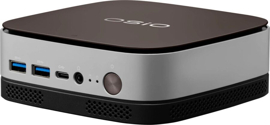 ПК Мини Osio BaseLine B51i-011 i3 1215U (1.2) 16Gb SSD512Gb UHDG без ОС GbitEth WiFi BT 59.85W коричневый/серебристый — изображение 2