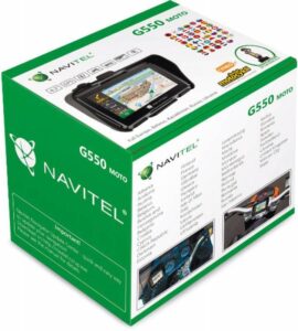 Купить Навигатор Автомобильный GPS Navitel G550 Moto 4.3" 480x272 8Gb microSD черный Navitel - 4D-12329929 из реестра по лучшей цене