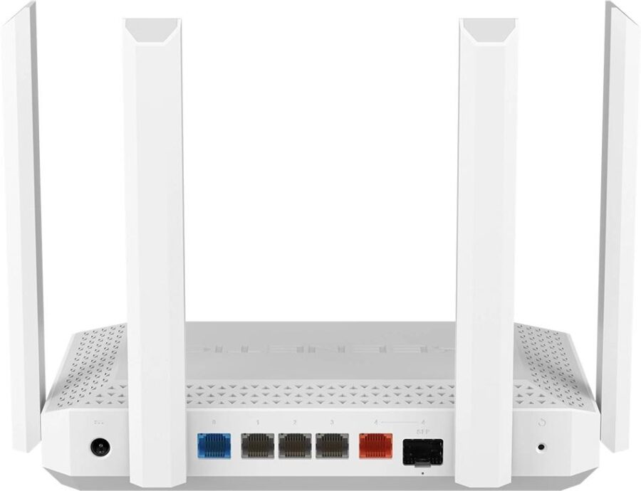 Роутер беспроводной Keenetic Giga (KN-1012) AX3000 10/100/1000BASE-TX/SFP/4g ready белый — изображение 2