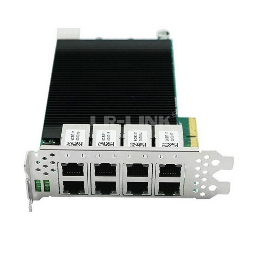 Сетевой адаптер Lr-Link LRES2008PT PCIe 2.1 x4, Intel i350, 8*RJ45 1G NIC Card, Dual Slot (302359) — изображение 3