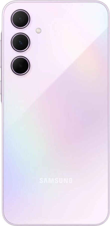 Смартфон Samsung SM-A356E Galaxy A35 5G 128Gb 8Gb лаванда моноблок 3G 4G 2Sim 6.6" 1080x2340 Android 14 50Mpix 802.11 a/b/g/n/ac/ax NFC GPS GSM900/1800 GSM1900 TouchSc Protect microSD max1024Gb — изображение 3