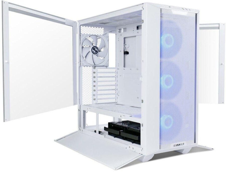 Корпус Lian-Li Lancool III RGB белый без БП ATX 10x120mm 3x140mm 2xUSB3.0 audio bott PSU — изображение 4