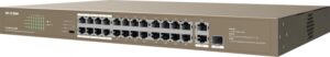 Купить Коммутатор IP-Com F1126P-24-250W (L2) 24x100Мбит/с 2x1Гбит/с 1xКомбо(1000BASE-T/SFP) 1SFP 24PoE 230W неуправляемый - 4D-15238701 из реестра по лучшей цене