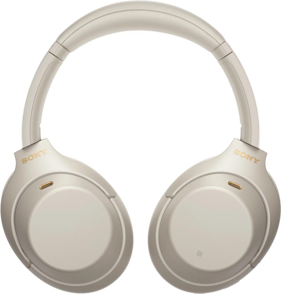 Гарнитура накладные Sony WH-1000XM4 1.2м серебристый беспроводные bluetooth оголовье (WH-1000XM4/SC) — изображение 4