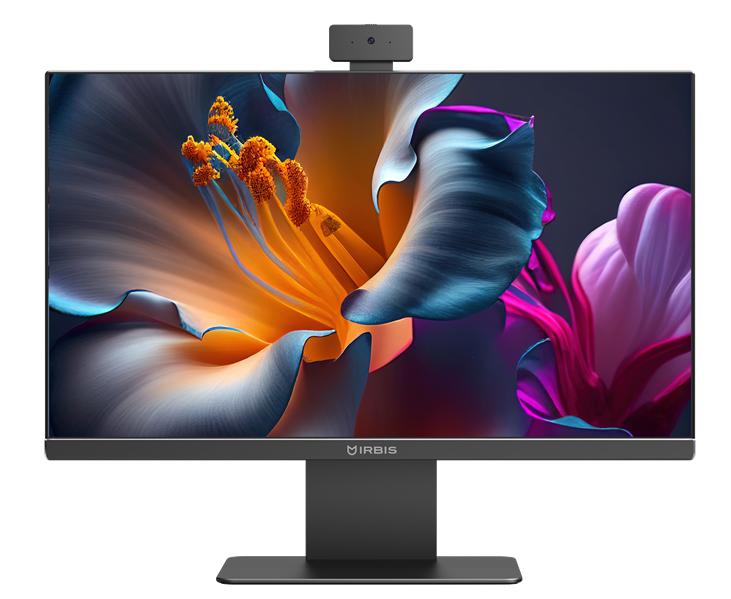 Моноблок IRBIS GroovyAIO 27; 27“(N100;8GB/256GB;IPS;16:9;1920x1080x100Hz;1500:1;300Cd/m2;5ms;HDMI(out);VGA;USB-C;4*USB2.0;2*USB3.1;RJ45;WebC 5MP;WIFI6;BT5.0;Tilt;Spk2*3W;keyb+mouse;Win11Pro(Китай)