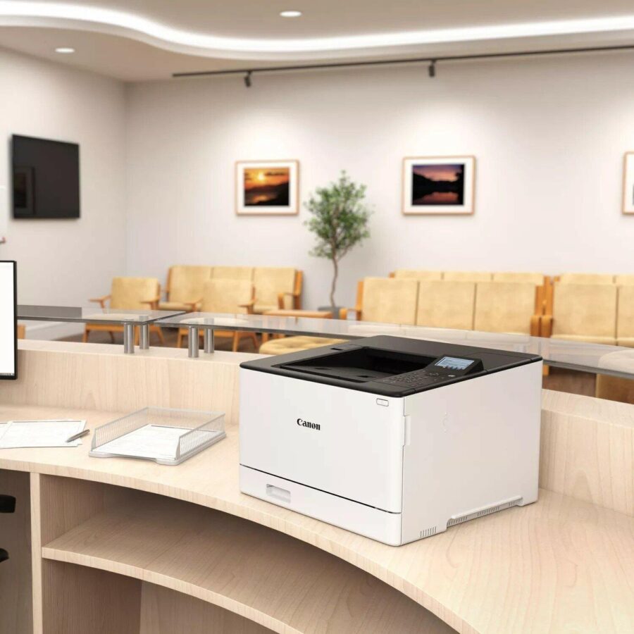 Принтер лазерный Canon i-Sensys LBP673Cdw (5456C007) A4 Duplex Net WiFi белый — изображение 3