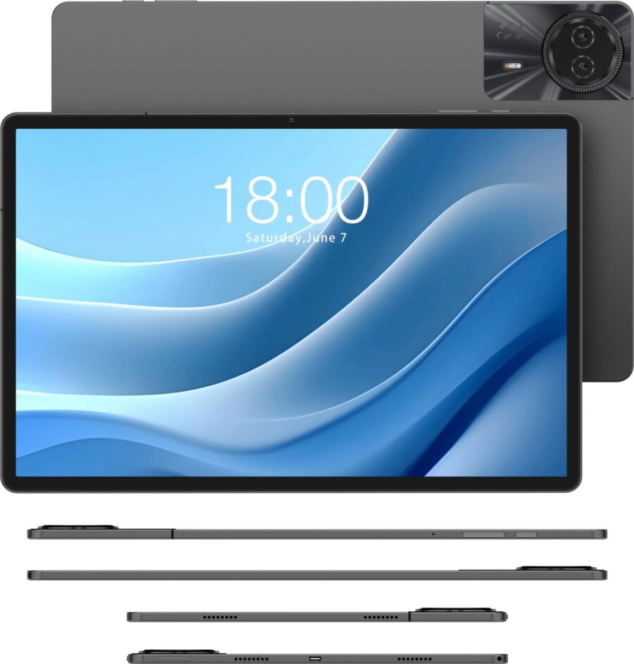 Планшет Teclast T50 Max G99 (2.2) 8C RAM8Gb ROM256Gb 11" IPS 1920x1200 4G 1Sim Android 14 серебристый 13Mpix 8Mpix BT microSD 1Tb 8000mAh — изображение 4