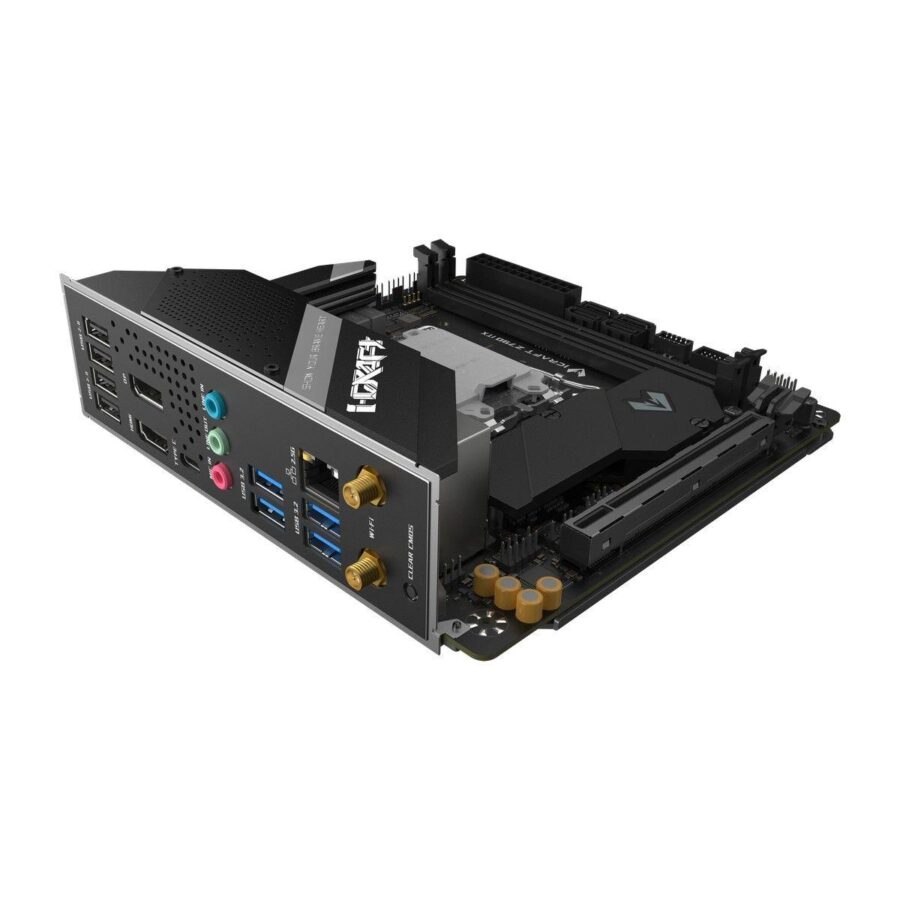 Материнская плата Maxsun MS-iCraft Z790ITX WIFI Z790, LGA1700, 2*DDR5, 1*PCIEx16, 2*M.2, 6*USB3.2Gen1, 7*USB2.0, 4*SATA3.0, 2.5G, DP, HDMI, Mini-ITX, RTL — изображение 2