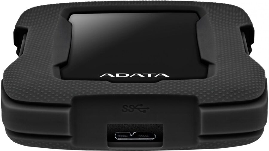 Внешний жесткий диск/ Portable HDD 4TB ADATA HD330 (Black), Silicone, USB 3.2 Gen1, 133x89x23mm, 316g /3 года/ — изображение 4