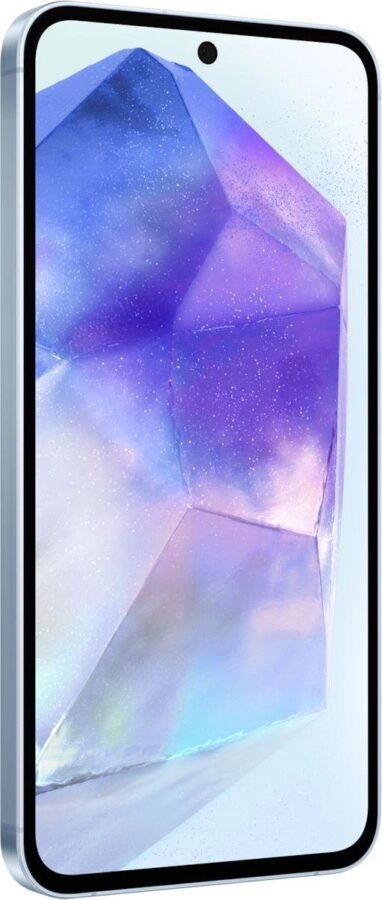 Смартфон Samsung SM-A556E Galaxy A55 5G 256Gb 8Gb голубой моноблок 3G 4G 2Sim 6.6" 1080x2340 Android 14 50Mpix 802.11 a/b/g/n/ac/ax NFC GPS GSM900/1800 GSM1900 TouchSc Protect microSD max1024Gb — изображение 4
