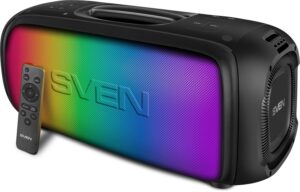 Купить Колонка порт. Sven PS-860 черный 100W 1.0 BT/3.5Jack 5400mAh (SV-022518) - 4D-15594021 из реестра по лучшей цене