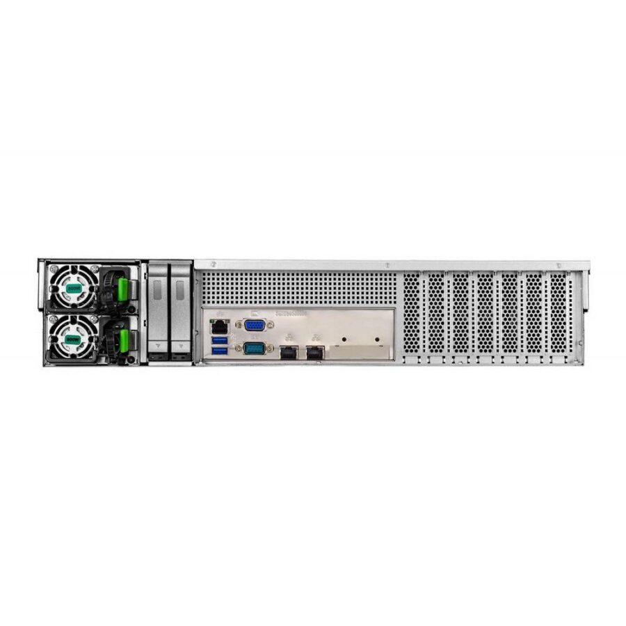 Компьютерный корпус IW-RS224-07 OCULINK BP 800W*2/PDB/FAN 8038mm*4/ OCUlink*8 + SAS3 expander BP + rear 2.5" HDD module , tray with GRAY color without NVMe symbol mark/28"RAIL/power cord*2 — изображение 4