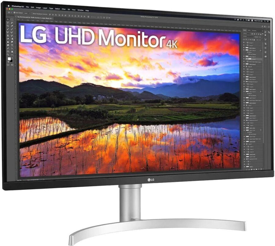 Монитор LG 31.5" 32UN650-W белый IPS LED 16:9 HDMI M/M матовая HAS 350cd 178гр/178гр 3840x2160 60Hz DP 4K 8.2кг — изображение 2