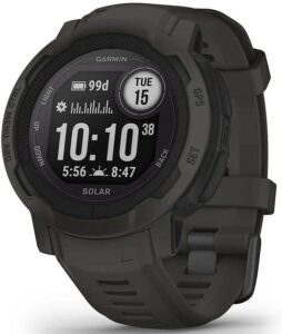 Купить Смарт-часы Garmin Instinct 2 Solar 45мм 0.9" AMOLED корп.черный силикон рем.черный (010-02627-00) - 4D-15653814 из реестра по лучшей цене