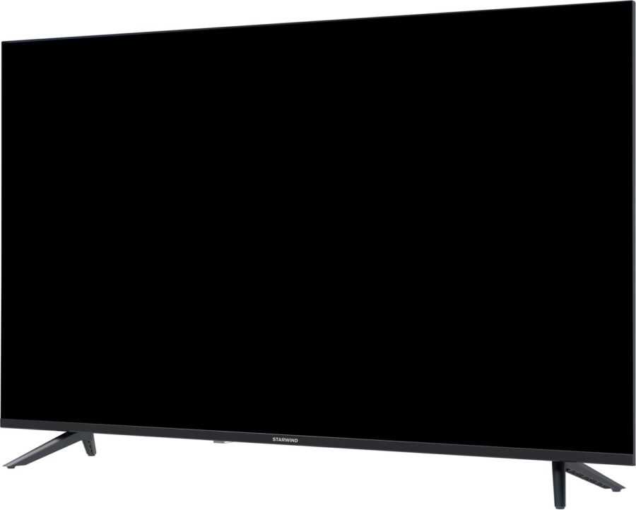 Телевизор LED Starwind 43" SW-LED43UG403 Яндекс.ТВ Frameless черный 4K Ultra HD 60Hz DVB-T DVB-T2 DVB-C DVB-S DVB-S2 USB WiFi Smart TV — изображение 3