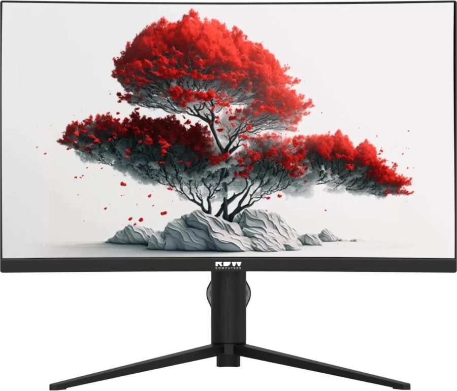 Монитор RDW Computers 27" RDW2706C (Q03В375V2A1) черный VA 1ms 16:9 HDMI M/M матовая HAS Piv 4000:1 300cd 178гр/178гр 2560x1440 75Hz DP 2K USB (RUS)