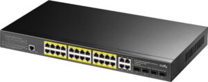 Купить Коммутатор Cudy GS2028PS4-300W (L2) 28x1Гбит/с 4SFP 24PoE+ 300W управляемый - 4D-15147402 из реестра по лучшей цене