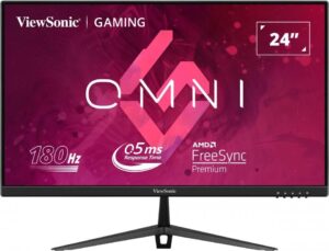 Купить Монитор ViewSonic 24" VX2428 черный IPS LED 16:9 HDMI M/M матовая 250cd 178гр/178гр 1920x1080 180Hz FreeSync Premium DP FHD 3.1кг - 4D-14787263 из реестра по лучшей цене