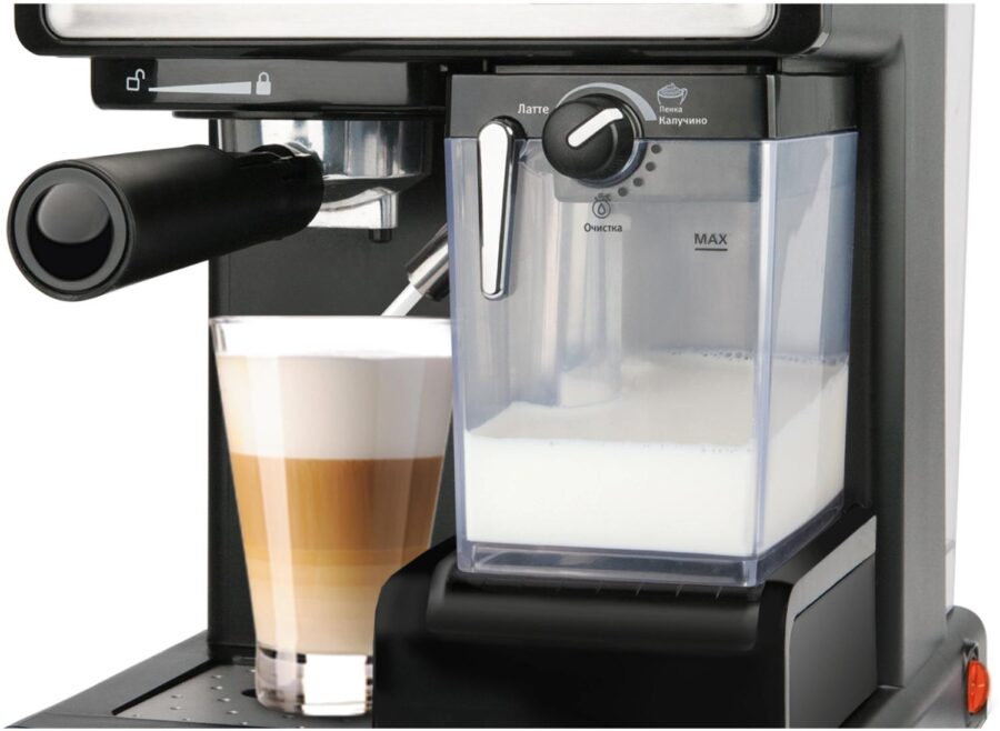 Кофеварка рожковая Vitek VT-1514 BK 1238Вт черный — изображение 2