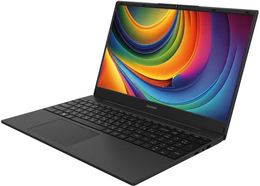 Ноутбук Digma EVE A5820 Ryzen 3 3200U 16Gb SSD512Gb AMD Radeon 15.6" IPS FHD (1920x1080) Windows 11 Professional black WiFi BT Cam 4500mAh (DN15R3-ADXW01) — изображение 3