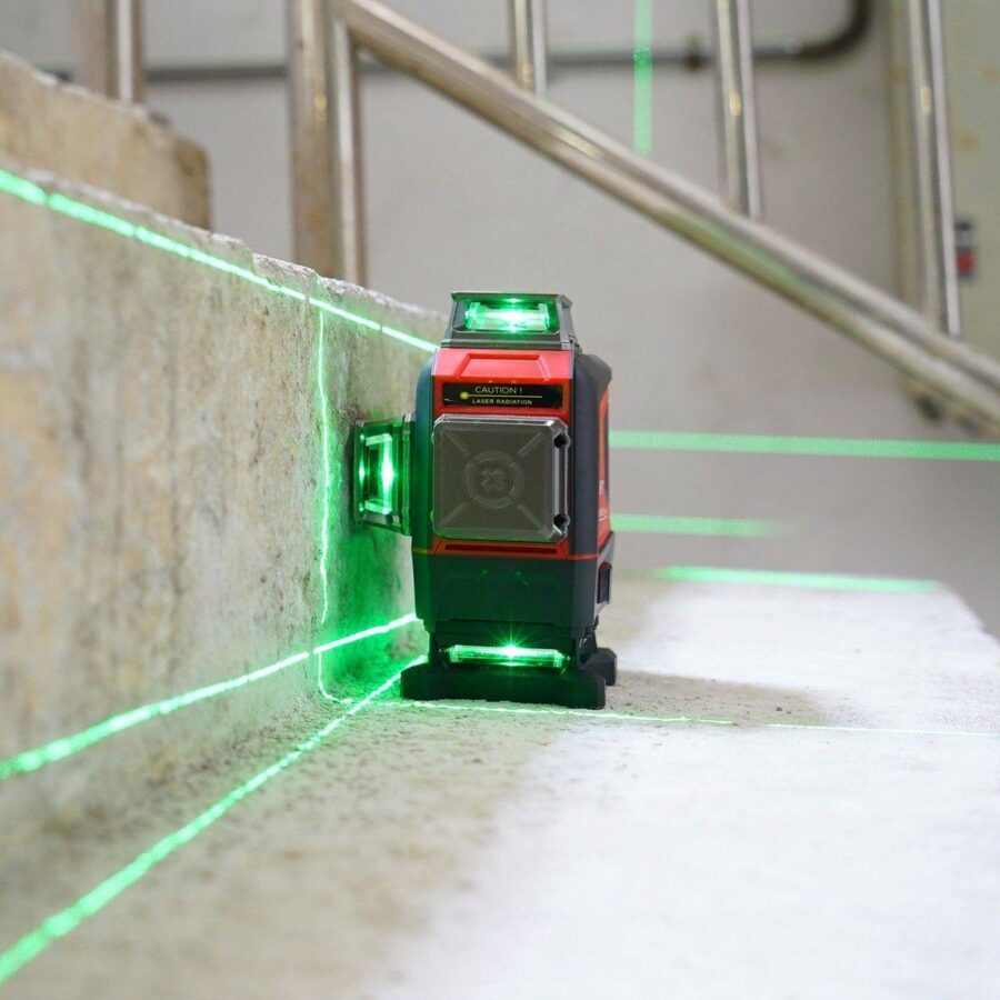 Прочие измерители UNI-T Лазерный нивелир LM576LD , 3D 16 линий, Osram зеленый свет, рабочее расстояние 30 м — изображение 4