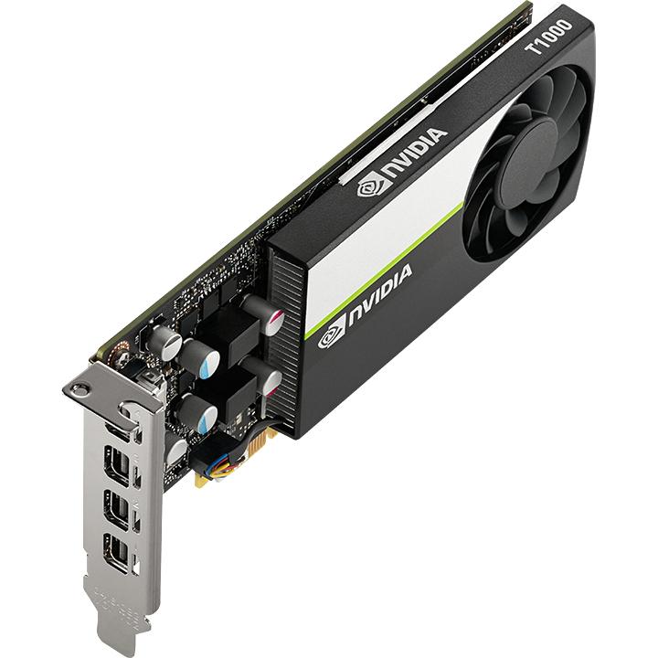 Видеокарта/ VGA NVIDIA QUADRO T1000 4GB, GDDR6/128-bit, PCIe 3.0, 4xmDP, 1-slot, BOX/RTL/PB — изображение 4