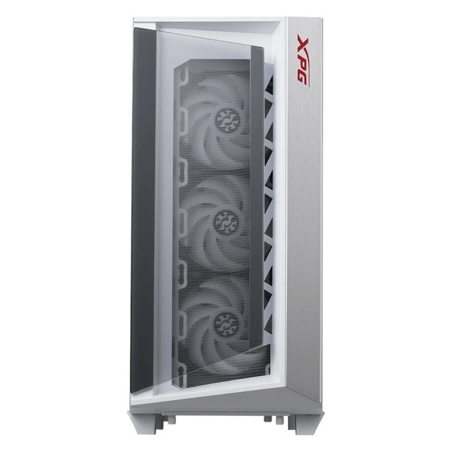 Корпус XPG CRUISER WHITE [CRUISERST-WHCWW] (Midi-Tower, белый, TG, 120mm ARGB fan*3) — изображение 2