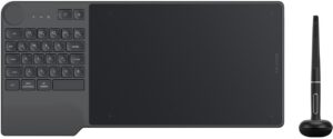 Купить Графический планшет/ Графический планшет Huion Inspiroy Keydial KD200 - 4D-12877355 из реестра по лучшей цене