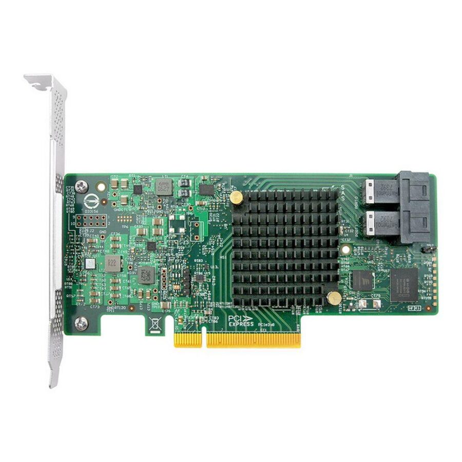 RAID-контроллер ACD ACD SAS3008-8R PCIe 3.0 x8 LP, SAS/SATA 12G, RAID 0,1,10,1E,JBOD, 8port (2*int SFF8643), 3008ROC, (аналог LSI 9311-8i) RTL (003112) — изображение 3