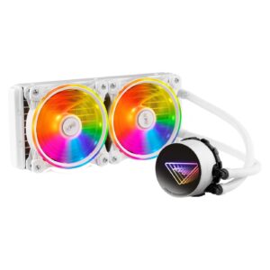 Купить Жидкостная система охлаждения XPG Levante X 240, белый - 4D-13568378 из реестра по лучшей цене