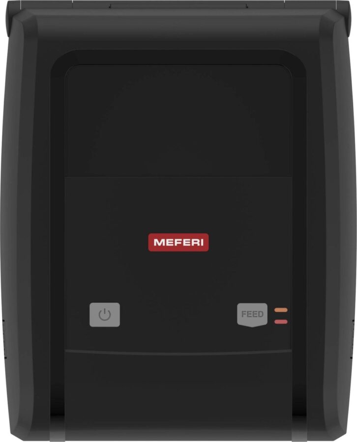 Термопринтер Meferi MP4000D (MP4000D-TR2P111W0B1) 203dpi 152мм/с/USB/RS232/Eth/BT для печ.накл. черный — изображение 2