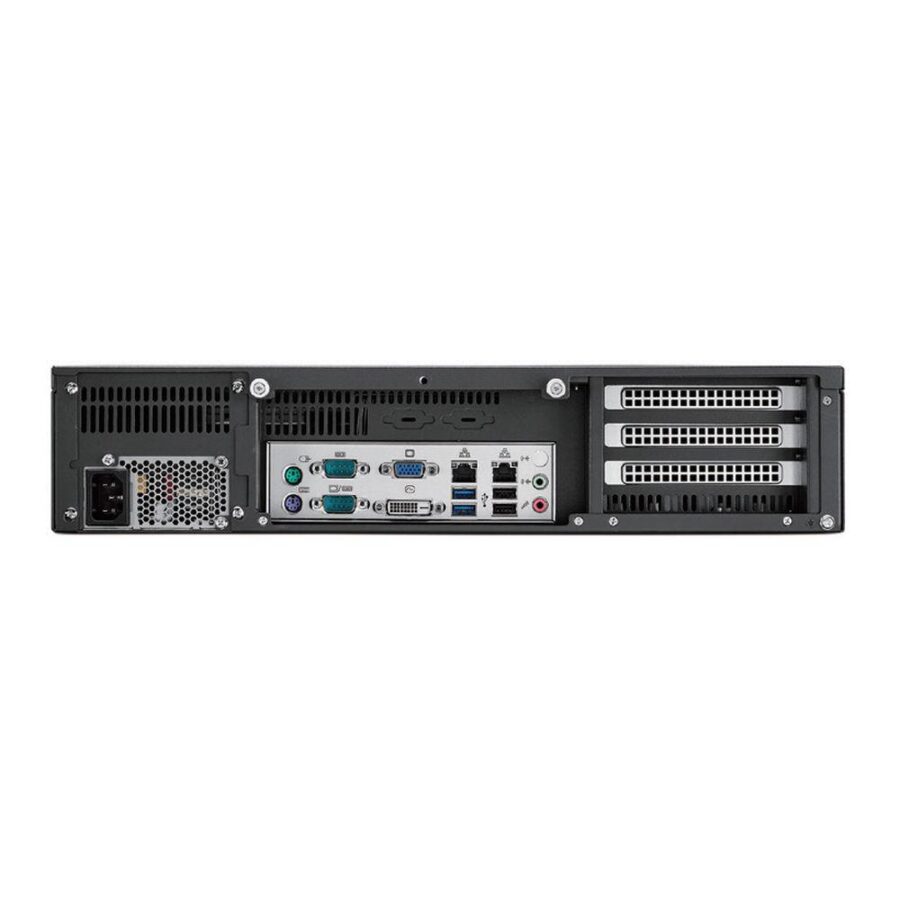 Корпус Advantech ACP-2020MB-50RE 2U Rackmount Chassis, ATX/mATX, отсеки: 2*2.5", 1x80mm fan, Размер (ШВГ) 482x88x398mm, PSU 500W ATX 80 Plus Bronze 1+1 Redundant — изображение 3