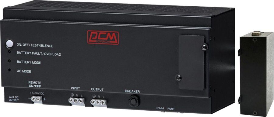Источник бесперебойного питания Powercom DRU-500 300Вт 500ВА черный Gen 2 — изображение 4
